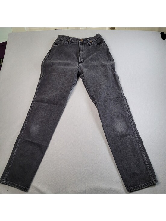 Wrangler Denim - VTG Wrangler Jeans Womens 12MWZWK Size 9/10x34 "Cowgirl Cut" high-waisted Jeans